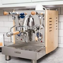 Clive Wood Shop Accessories Style 7 Wood Spouted Portafilter