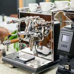 Clive Wood Shop Accessories Wood Joysticks With Chrome (Set Of 2)