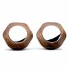 Clive Wood Shop Wood Knobs With Chrome (Set Of 2) Accessories