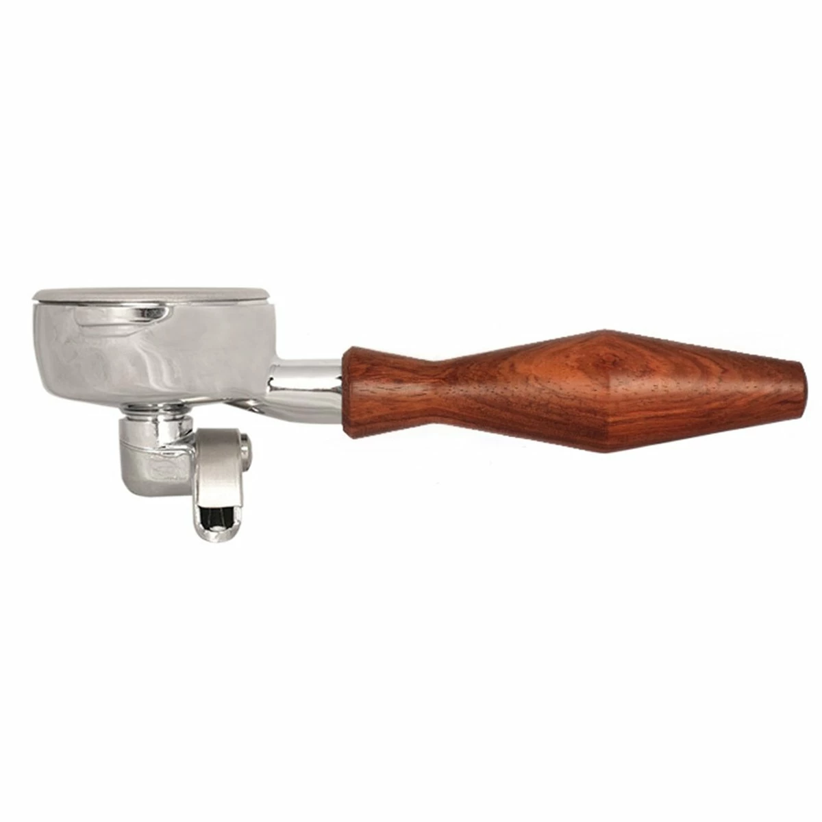 Clive Wood Shop Wood Spouted Portafilter 3 Clive Wood Shop Wood Spouted Portafilter