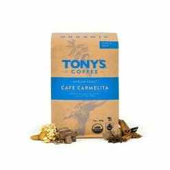 Tony's Coffee Cafe Carmelita Fair Trade & Organic Coffee
